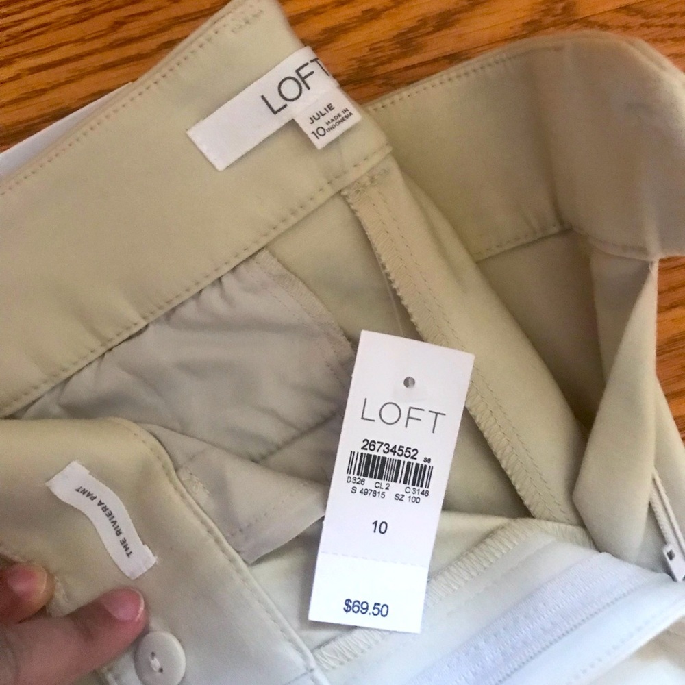 New Loft work pants